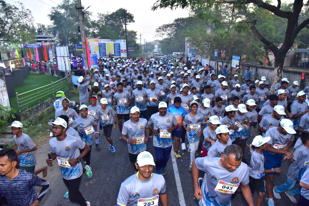 Realtime marathon runners on race day