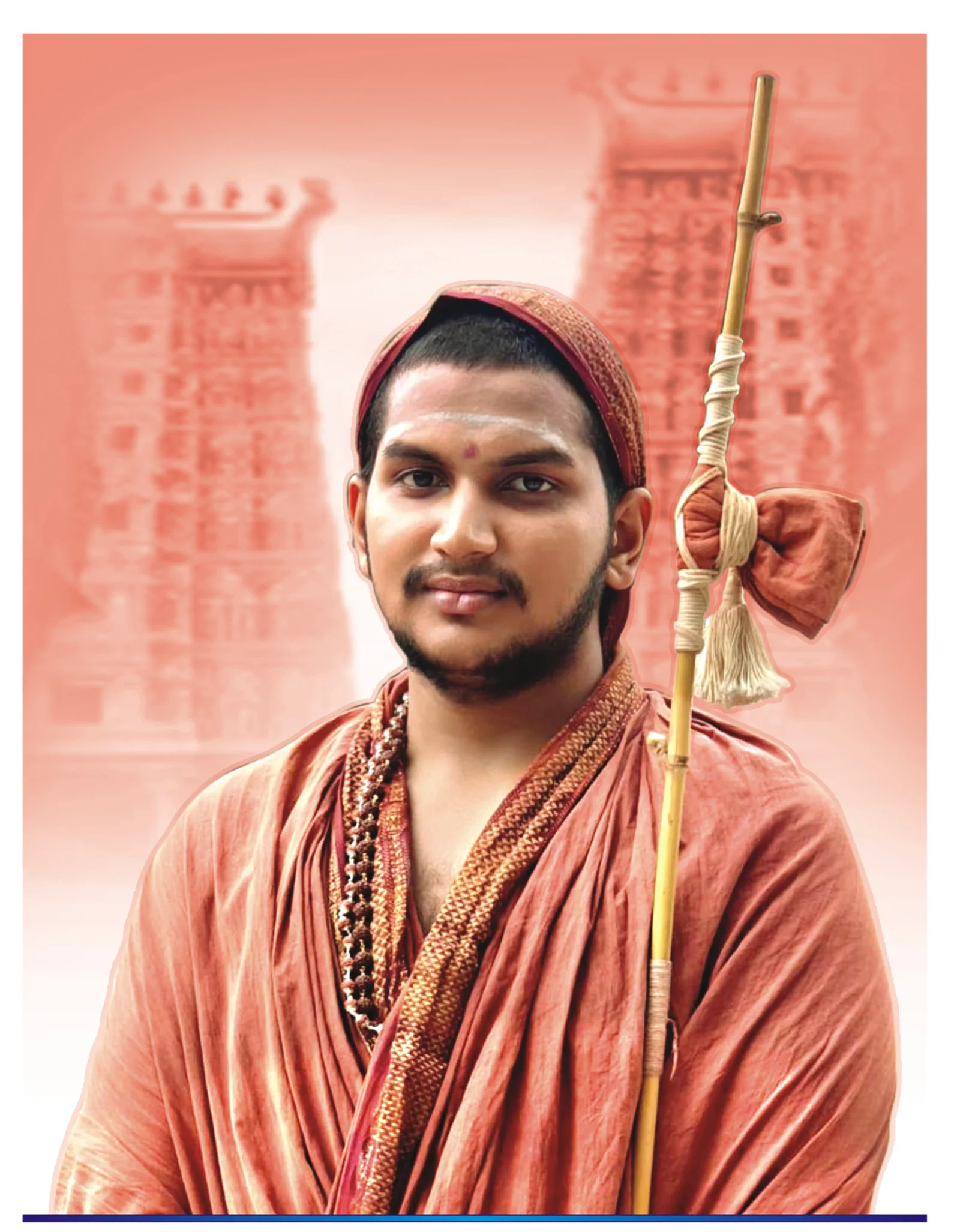 Portrait of His Holiness Pujyasri Sri Satya Chandrasekharendra Saraswathi Shankaracharya Swamiji
