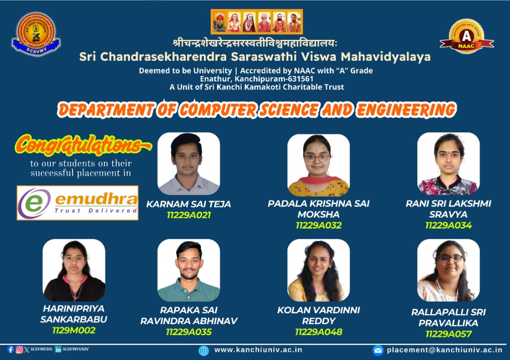CSE Placements 2026 – eMudhra