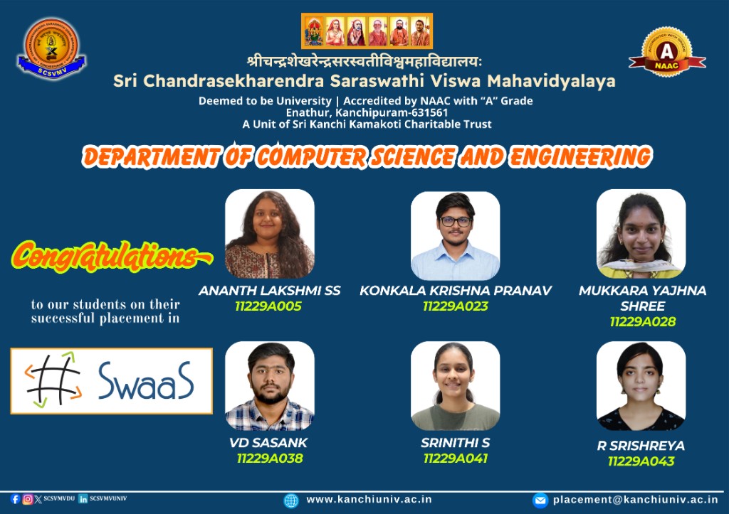 CSE Placements 2026 – SwaaS Systems
