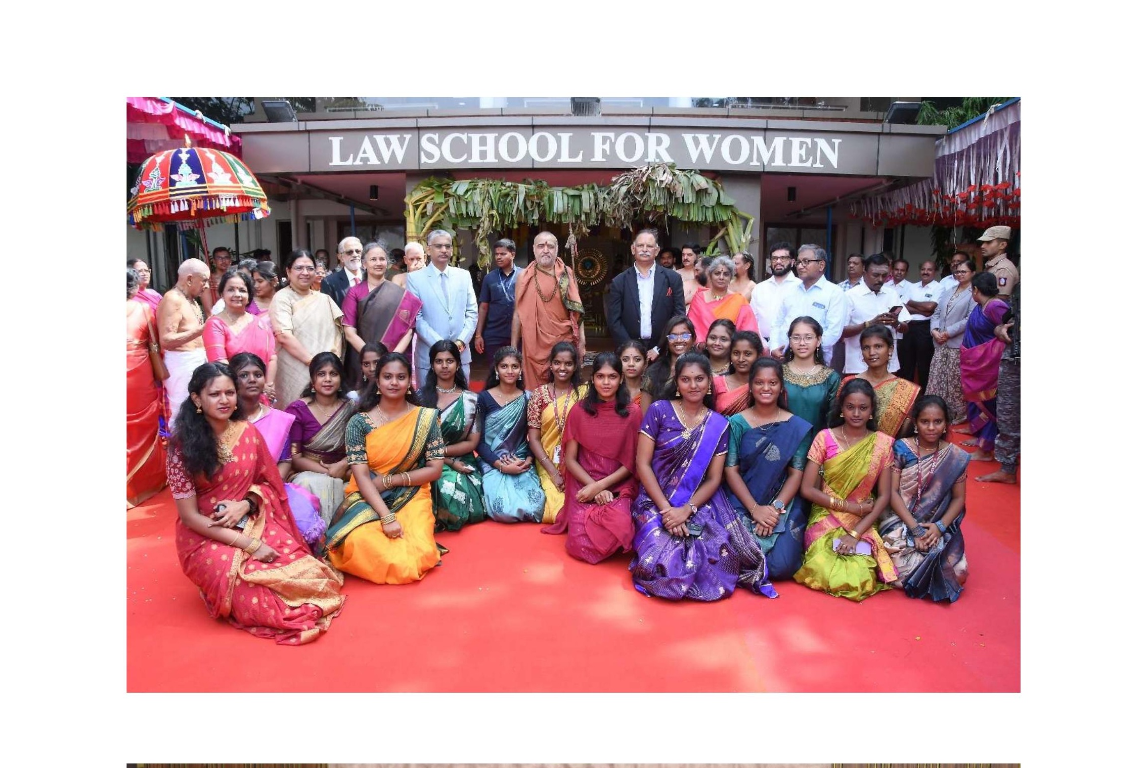 Ānvikshiki School of Law for Women foundation plaque unveiled