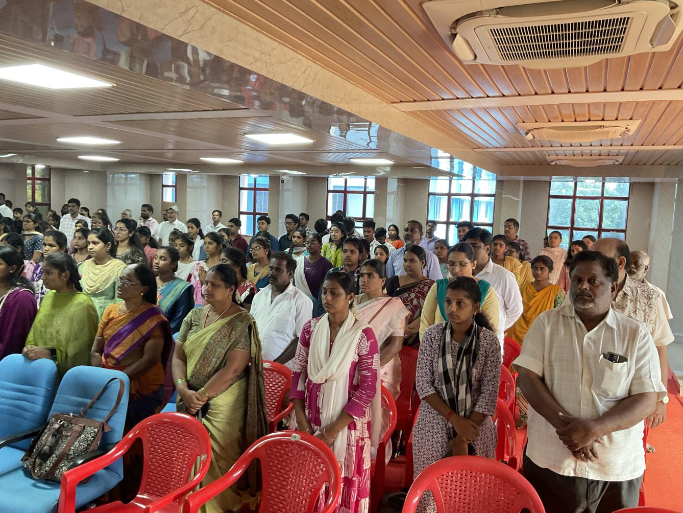 Guests and organisers at the inaugural ceremony