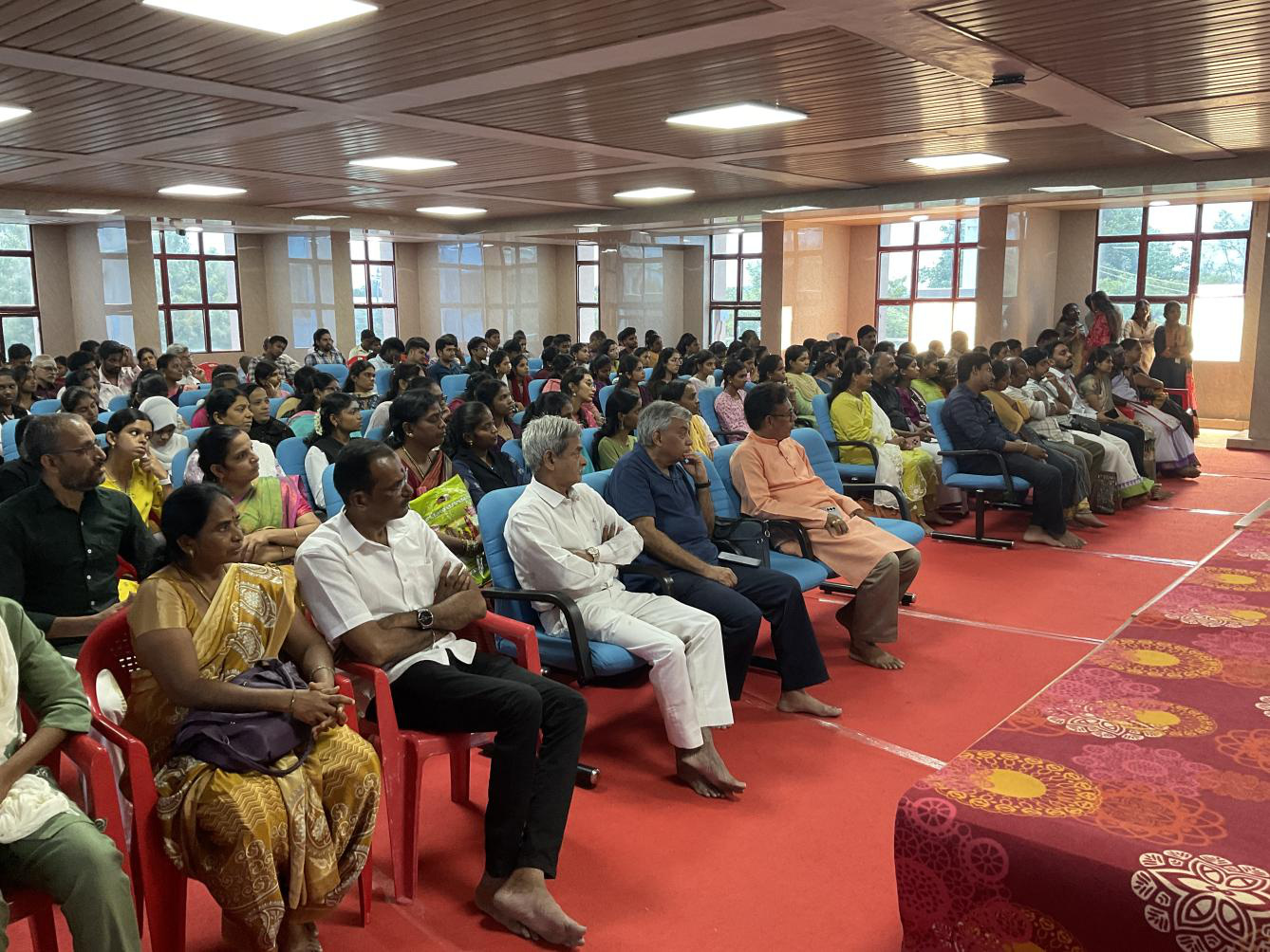 Full view of the inaugural gathering